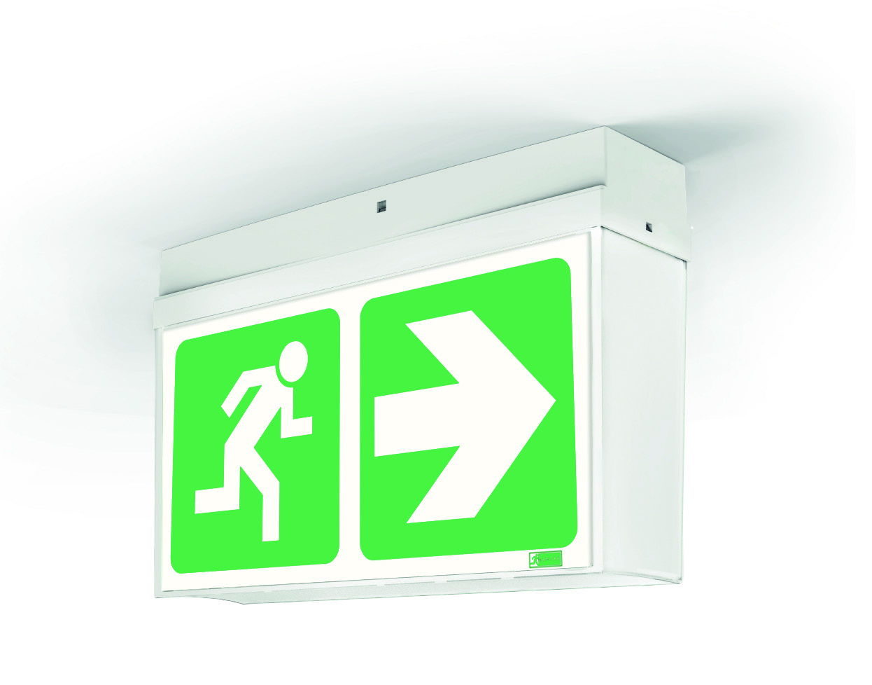 Mercury Surface-Mounted Exit Emergency Sign